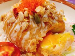 炸温泉蛋土豆泥沙律-仙隐小鹿中華の日料(正弘城店)