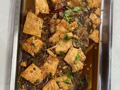 招牌特色芭蒿炖江鱼-庆岭迎宾园正宗活鱼馆