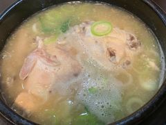 人参鸡汤-咸草酱蟹