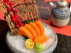 厚实软嫩的三文鱼-喜寿司(金狮广场店)