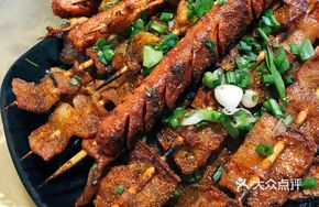 Grilled Duck Intestine Skewers
