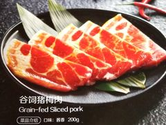 谷饲猪梅肉-九田家黑牛烤肉料理(郫都万达檬柏西路店)