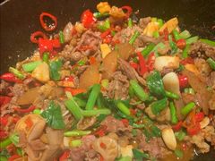 现炒黄牛肉-小隐人家(乐松店)