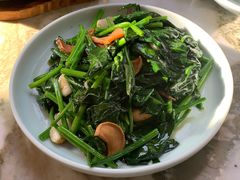 菠菜炒杏鲍菇-小吊梨汤·北京菜(香山店)