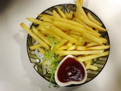 薯条-威克特披萨汉堡