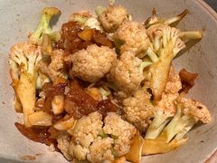 孜然花菜-炊烟小炒黄牛肉(浦东世纪汇店)