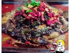 -探鱼·鲜青椒爽麻烤鱼(广州花都来又来店)