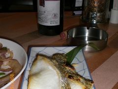 银鳕鱼（柠檬被偶挤掉了。。。）-上海金陵紫金山大酒店·汇海餐厅