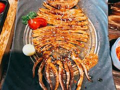 现烤整只大鱿鱼-小川洋风料理(汉街店)