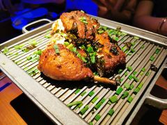 绿茶葱香烤鸡-绿茶餐厅(乐峰广场店)