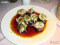 外婆家——蒜蓉蒸茄筒（10元）-外婆家(杭州马塍店·杭帮菜名店)