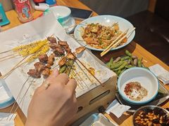 -特色油边心管烤串