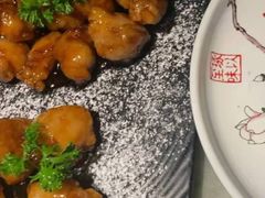糖霜糖醋里脊-绿茶餐厅(昌平悦荟店)