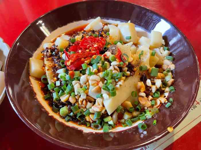 伤心凉粉(洛带镇店)-"赶地铁四号线到西河出a出口后赶219路公.