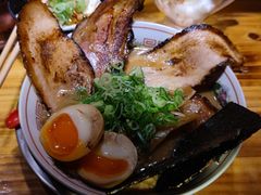 黑麻油豚骨拉面-老龙亭拉面店