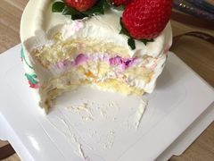 复古人物手绘动物奶油蛋糕-艾加柒克蛋糕茶歇甜品台(春熙路店)