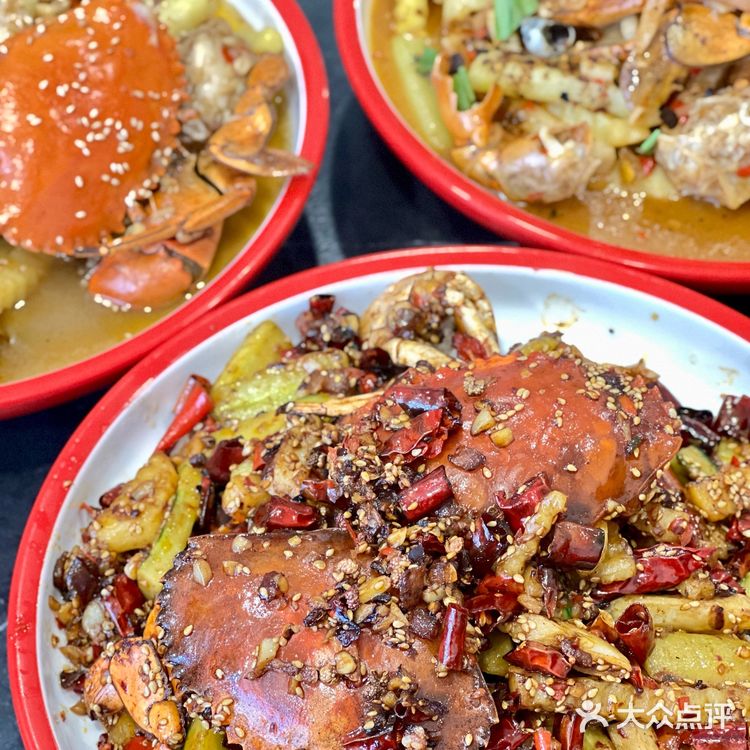 昆明文化巷！连吃三天的辣螃蟹