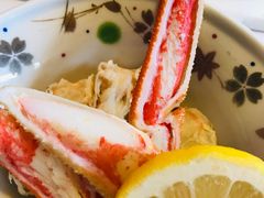 水煮螃蟹配醋-蟹道乐(道顿堀本店)