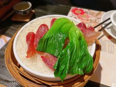 生嗮腊肠腊肉蒸饭-虾饺妹·粤式手工点心(水荫路店)