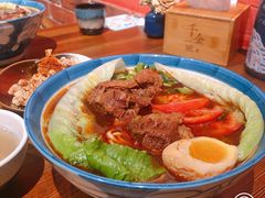 鲜味番茄牛肉面-千金一碗·宝岛一村(韩国街店)