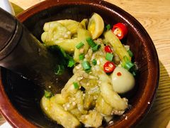 镭钵茄子-嫩芽·重庆菜馆(十八梯露台观景店)