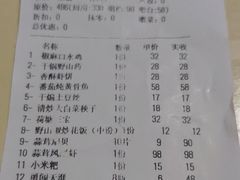 账单-简朴寨(武东店)