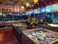 自助取餐区-闯关东东北农家菜(崂山石老人店)