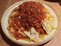 凉拌荷包蛋-浩海火燒雲傣家菜(芮欧百货店)