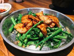 叉烧炒芥兰-农汤老店(顺联公园里店)