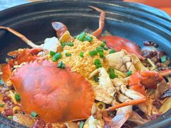 招牌香辣蟹面-不仔客海鲜·烧烤·270度海景餐厅(大东海店)
