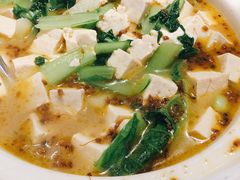 山葱花小白菜豆腐-怀来印象