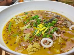 椒麻水煮山海三鲜-宴南庭·闽味私房菜