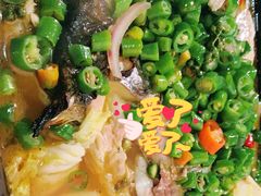 -探鱼·鲜青椒爽麻烤鱼(中天广场店)