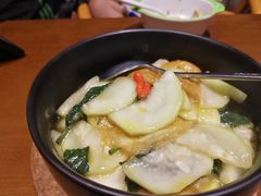 紫苏面筋焖葫芦瓜-十二舍·湯物素煮(江泰潤政店)