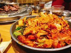 炒鱿鱼-姜虎东白丁烤肉(虹桥天地店)