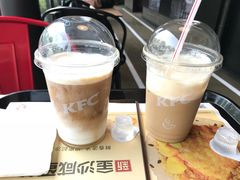 香草风味拿铁-肯德基(孝陵卫地铁站店)