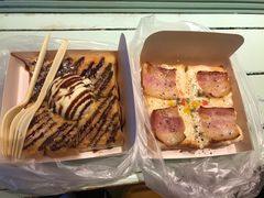香草冰淇淋厚吐司-阿信厚吐司(曾厝垵店)