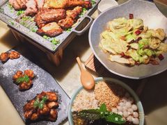 绿茶烤鸡烤肉合拼-绿茶餐厅(广州天河城店)