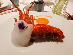 宫爆龙虾仔配虾脑蒸蛋-西郊5号·Maggie 5