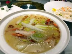 雪蟹奶汤白菜-毛家饭店·30年融合新湘菜(汉峪金谷店)