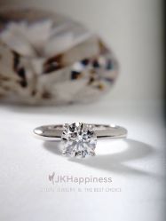 -JKHappiness培育钻石钻戒婚戒定制(天河国贸店)