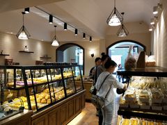 面包甜点陈列柜-丁香西饼屋(桂林路店)