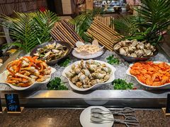 自助取餐区-听松楼·花园酒店·自助餐厅(红梅公园店)