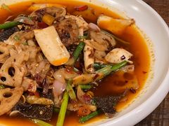 爆炒黄喉脆毛肚-铁公鸡·四川料理(天环广场店)