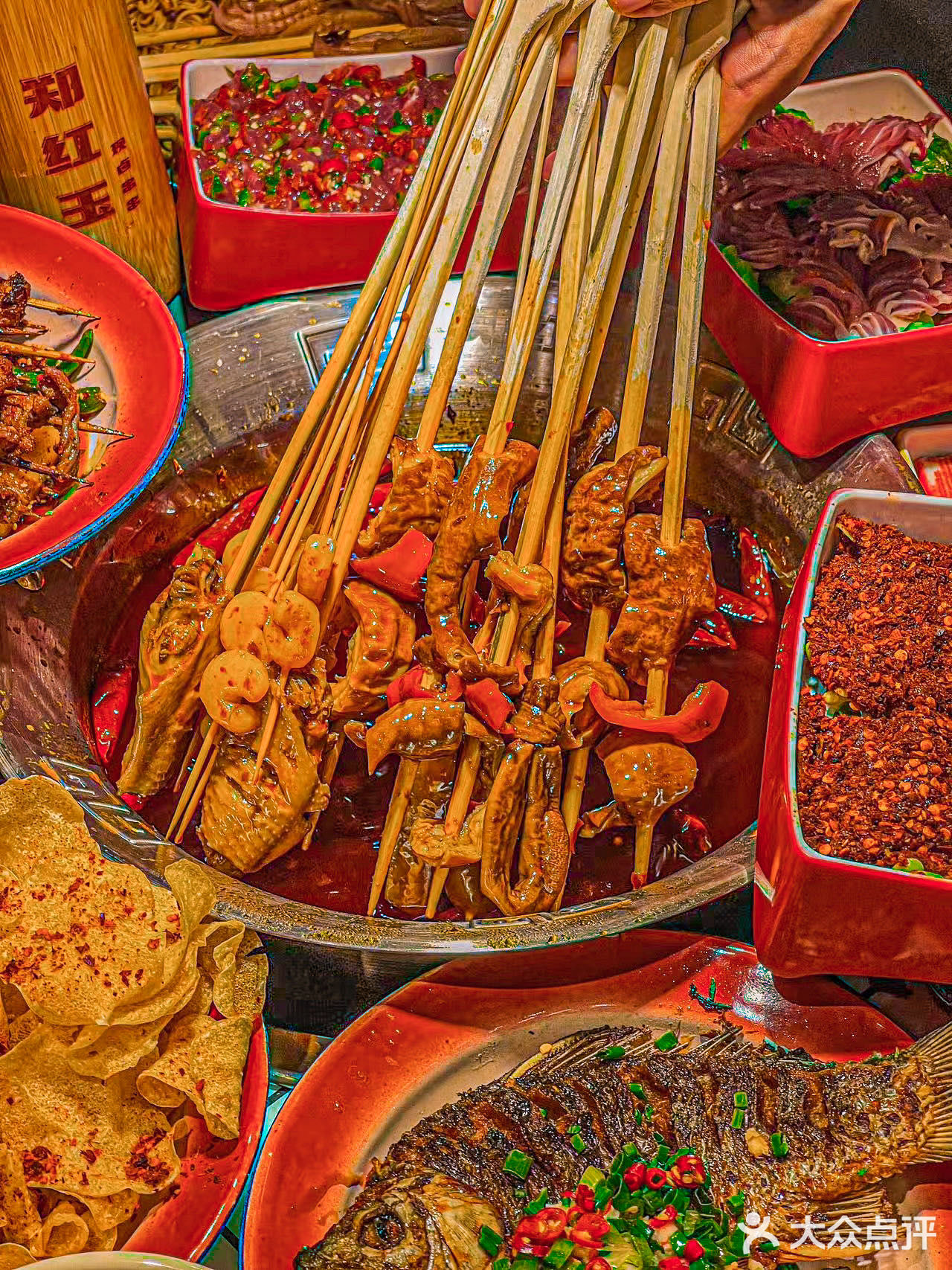 吃到正宗地道的现卤串串啦！安利给各位小伙伴