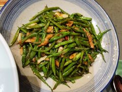 小炒扁豆丝-那家小馆•北京菜•烤鸭(中关村店)