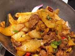 干锅土豆片-紫光园·烤鸭·北京菜(团结湖店)