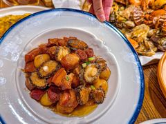 -东来菜馆•手抓海鲜家常菜•海鲜锅贴(鸽子窝店)