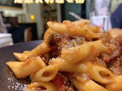 烤蔬菜番茄烩意大利通心粉-K·Kitchen KK牛扒厨房(江南西店)