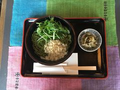 抹茶荞麦拉面-中村藤吉(本店)